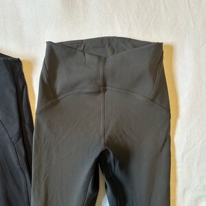 Lululemon legging Black and Gray (each worn once for photo shoot only)